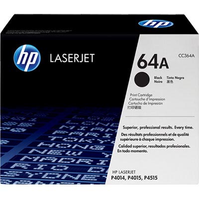 Image for HP CC364A 64A TONER CARTRIDGE BLACK from Premier Stationers Office Products Depot