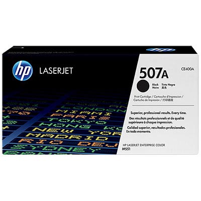 Image for HP CE400A 507A TONER CARTRIDGE BLACK from MOE Office Products Depot Mackay & Whitsundays
