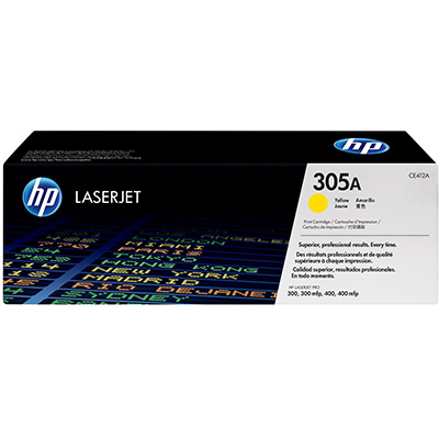 Image for HP CE412A 305A TONER CARTRIDGE YELLOW from MOE Office Products Depot Mackay & Whitsundays