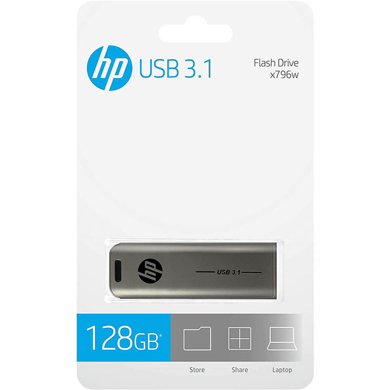 Image for HP X796W USB 3.1 FLASH DRIVE 128GB from MOE Office Products Depot Mackay & Whitsundays