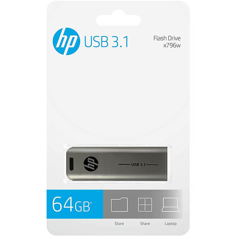 Image for HP X796W USB 3.1 FLASH DRIVE 64GB from Office Products Depot