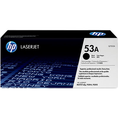 Image for HP Q7553A 53A TONER CARTRIDGE BLACK from MOE Office Products Depot Mackay & Whitsundays