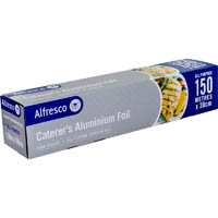 alfresco caterers aluminium foil 300mm x 150m
