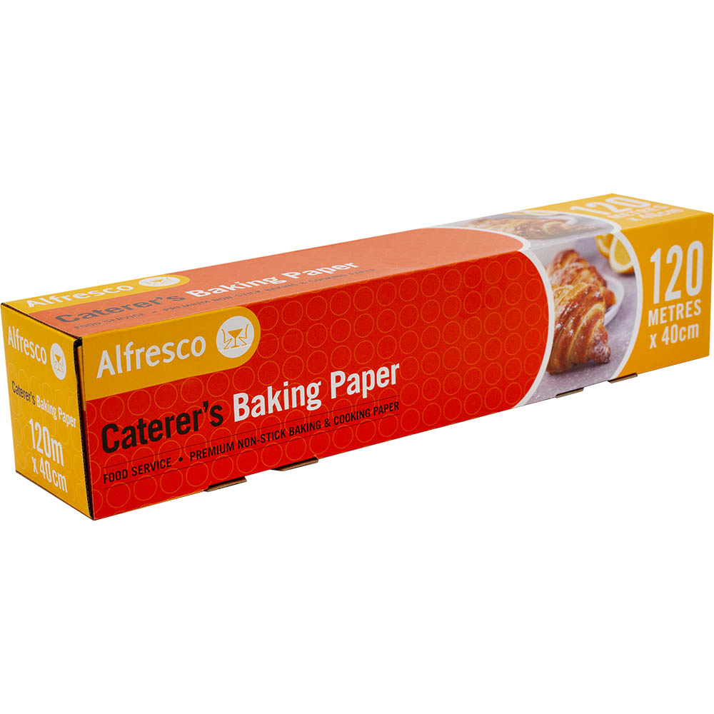 Image for ALFRESCO CATERERS BAKING PAPER 400MM X 120M from Ross Office Supplies Office Products Depot