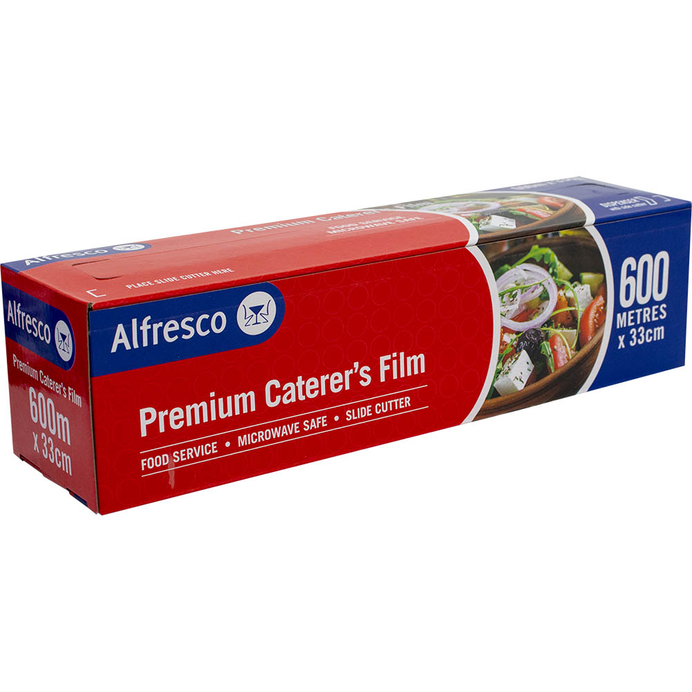 Image for ALFRESCO PREMIUM CATERERS CLING WRAP 330MM X 600M from Albany Office Products Depot
