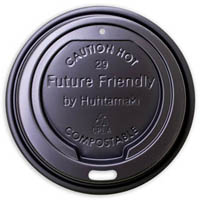 huhtamaki future friendly true fit cpla lid black pack 50