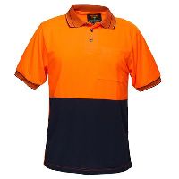 portwest mp110 micro mesh polo shirt short sleeve 2-tone