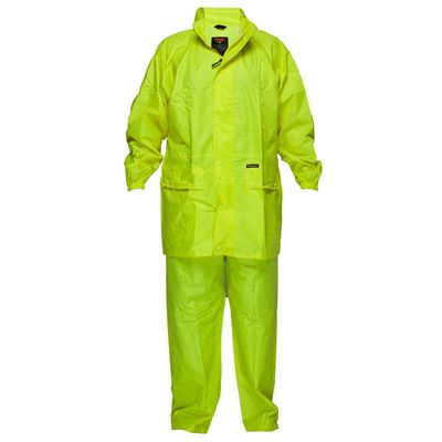 Image for PRIME MOVER MS939 HI-VIS WET WEATHER JACKET AND PANT SUIT from Office Products Depot