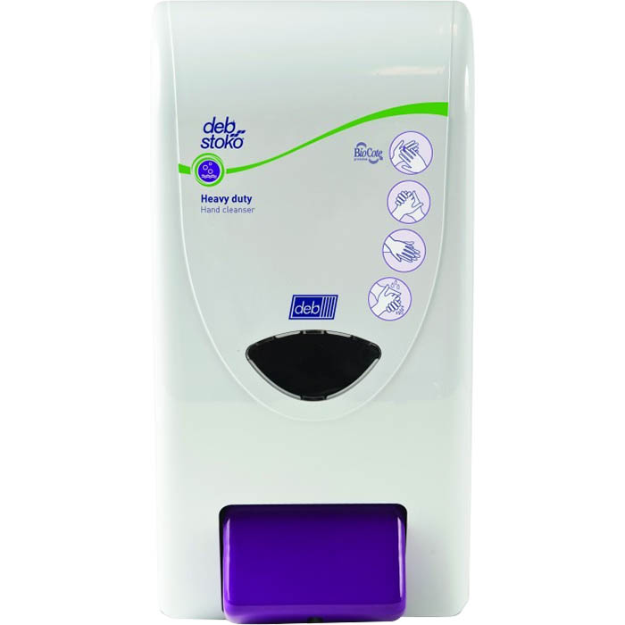 Image for DEB STOKO CLEANSE HEAVY DUTY SOAP DISPENSER 4 LITRE WHITE from Office Products Depot Gold Coast
