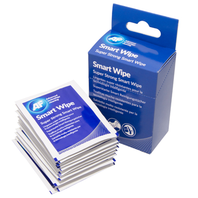 Image for AF SMART WIPES SUPER STRONG SCREEN CLEANING WIPES BOX 10 from Total Supplies Pty Ltd