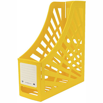 Image for ITALPLAST MAGAZINE STAND BANANA from Ross Office Supplies Office Products Depot