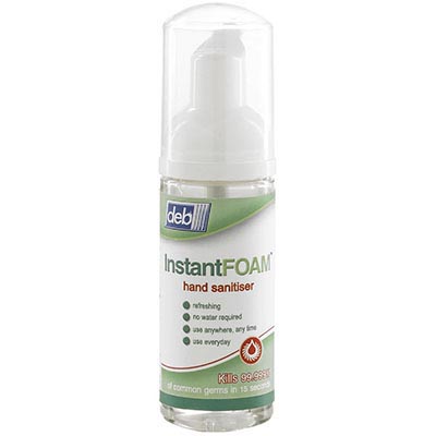 Image for DEB INSTANT FOAMING HAND SANITISER 47ML from MOE Office Products Depot Mackay & Whitsundays