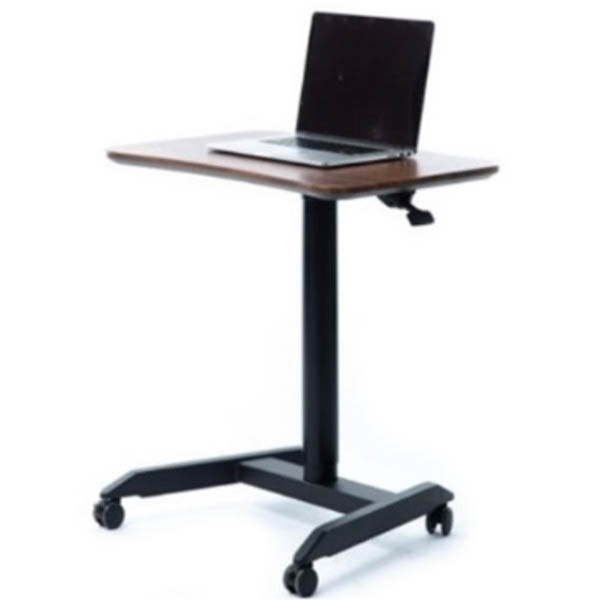 Image for INFINITY PNEUMATIC LECTURN DESK WITH CASTORS 700 X 480MM BLACK from Total Supplies Pty Ltd