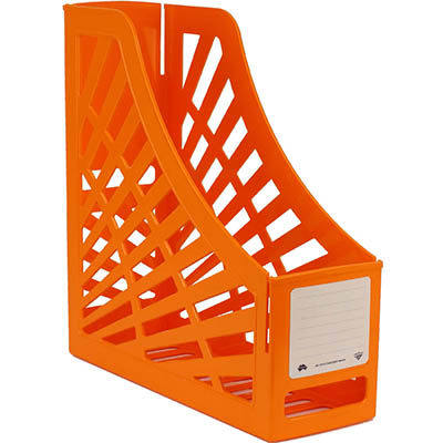 Image for ITALPLAST MAGAZINE STAND MANDARIN from Ross Office Supplies Office Products Depot