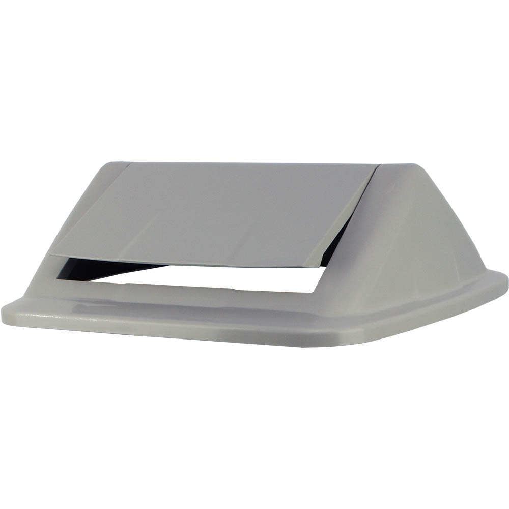 Image for ITALPLAST SWING TOP BIN LID 32 LITRE SPACE GREY from MOE Office Products Depot Mackay & Whitsundays