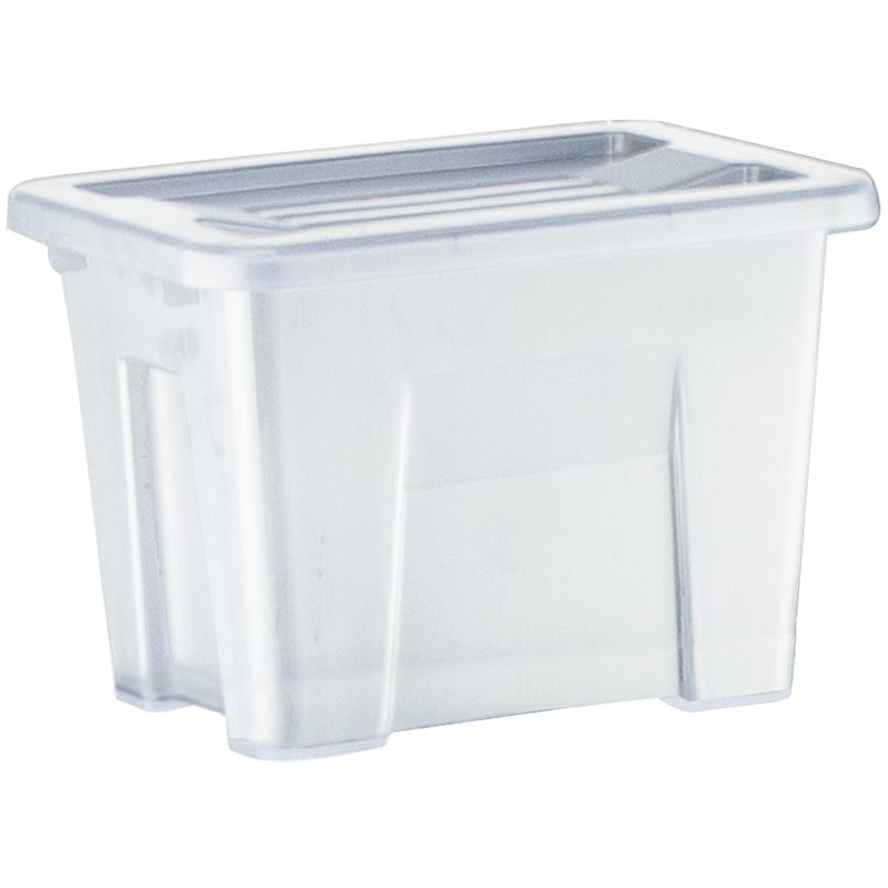 Image for ITALPLAST STORAGE+ MODULAR STORAGE BOX WITH LID 2 LITRE GRAPHITE from Office Products Depot Gold Coast