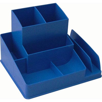 Image for ITALPLAST DESK ORGANISER BLUEBERRY from Albany Office Products Depot