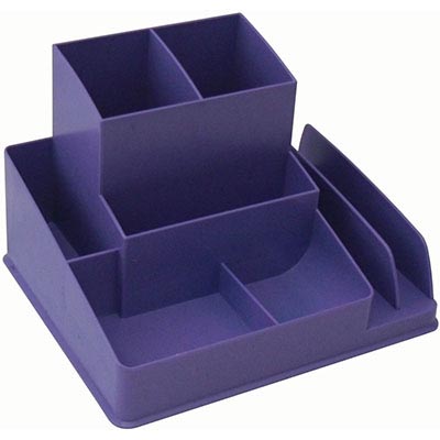 Image for ITALPLAST DESK ORGANISER GRAPE from Albany Office Products Depot