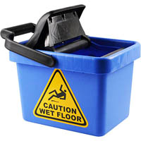 italplast industrial mop bucket 9 litre blue