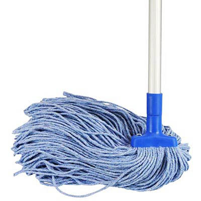 Image for ITALPLAST GENERAL PURPOSE MOP 400G BLUE from Total Supplies Pty Ltd