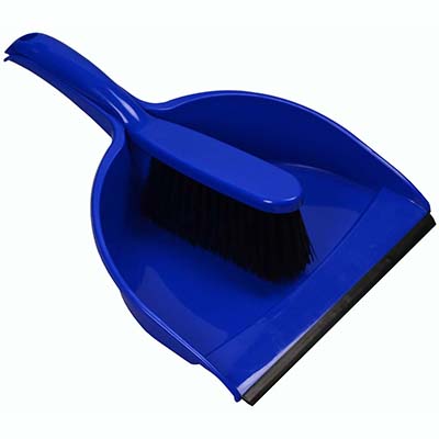Image for ITALPLAST DUSTPAN AND BRUSH SET BLUE from OFFICEPLANET OFFICE PRODUCTS DEPOT