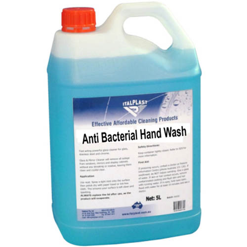 Image for ITALPLAST ANTIBACTERIAL HANDWASH 5 LITRE from MOE Office Products Depot Mackay & Whitsundays