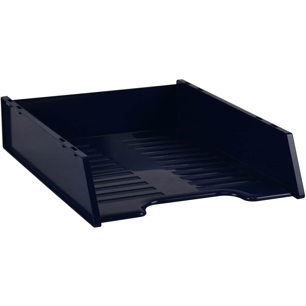 Image for ITALPLAST MULTI FIT DOCUMENT TRAY A4 ANTIQUE BLUE from Office Products Depot Gold Coast