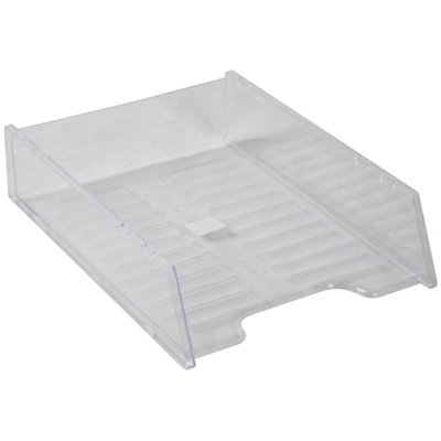 Image for ITALPLAST MULTI FIT DOCUMENT TRAY A4 CLEAR from Tristate Office Products Depot