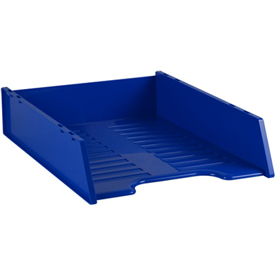 Image for ITALPLAST MULTI FIT DOCUMENT TRAY A4 BLUEBERRY from Total Supplies Pty Ltd