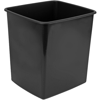 Image for ITALPLAST GREENR RECYCLED TIDY BIN 15 LITRE BLACK from Ross Office Supplies Office Products Depot