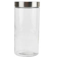 italplast glass food canister 2200ml