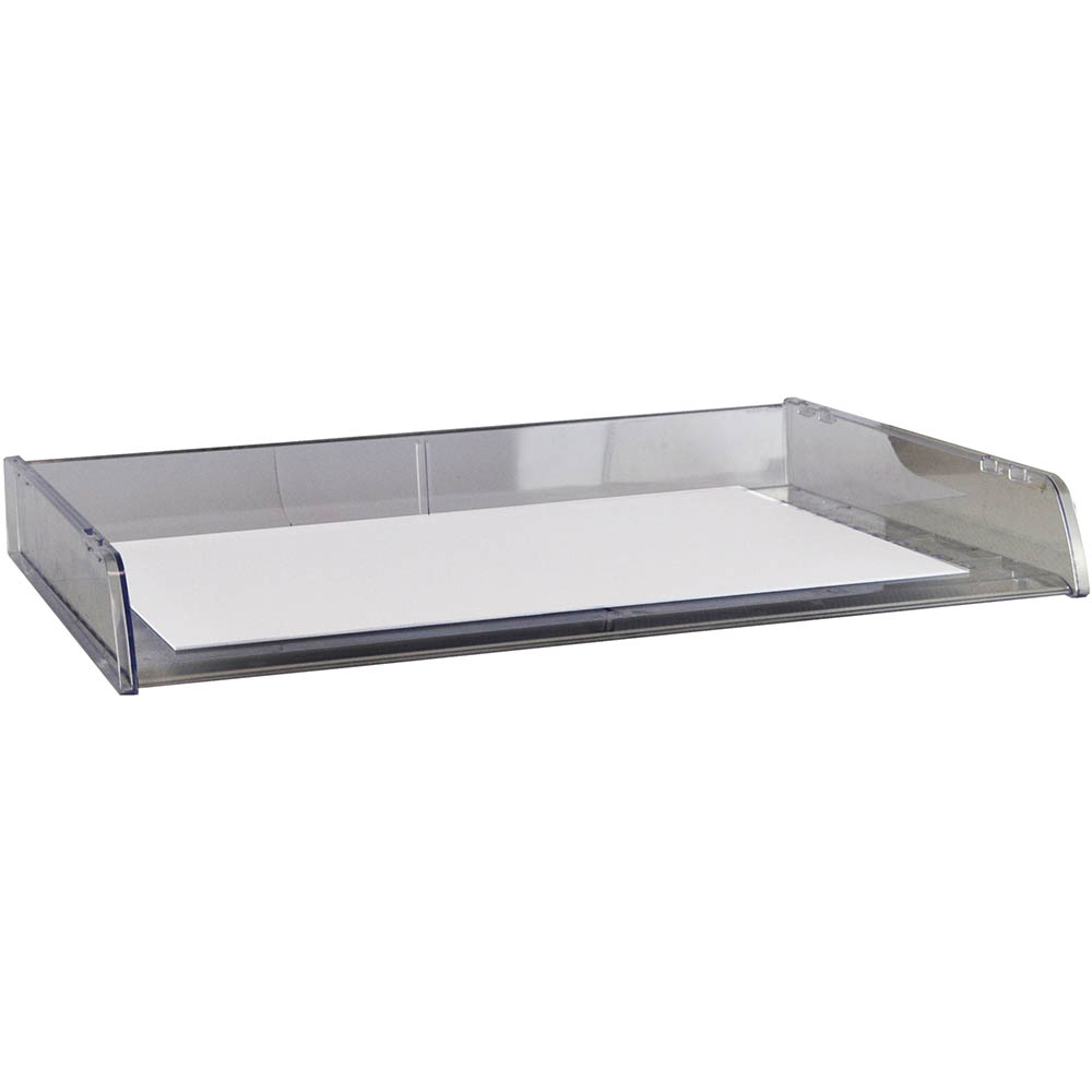 Image for ITALPLAST DOCUMENT TRAY A3 CLEAR from Tristate Office Products Depot
