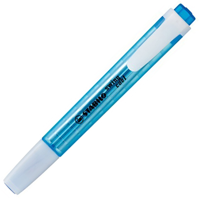 Image for STABILO SWING COOL HIGHLIGHTER CHISEL BLUE from Total Supplies Pty Ltd