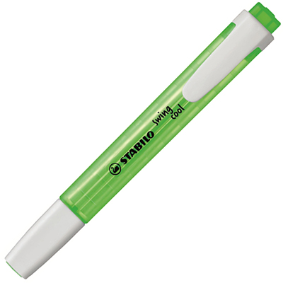 Image for STABILO SWING COOL HIGHLIGHTER CHISEL GREEN from Ross Office Supplies Office Products Depot