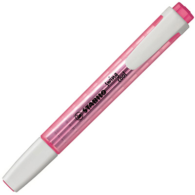 Image for STABILO SWING COOL HIGHLIGHTER CHISEL PINK from Office Products Depot