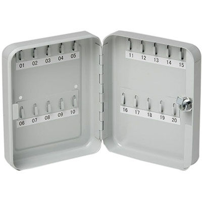 Image for ESSELTE KEY CABINET 20 KEY CAPACITY GREY from Margaret River Office Products Depot
