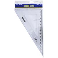 celco set square 60 degrees 320mm clear