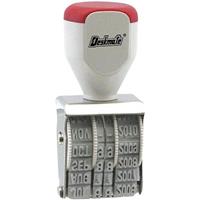 deskmate traditional date stamp 4 band 5mm