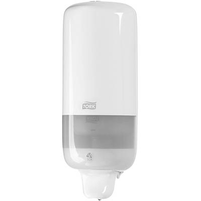 Image for TORK 560000 S1 LIQUID SOAP DISPENSER 1 LITRE WHITE from Ross Office Supplies Office Products Depot