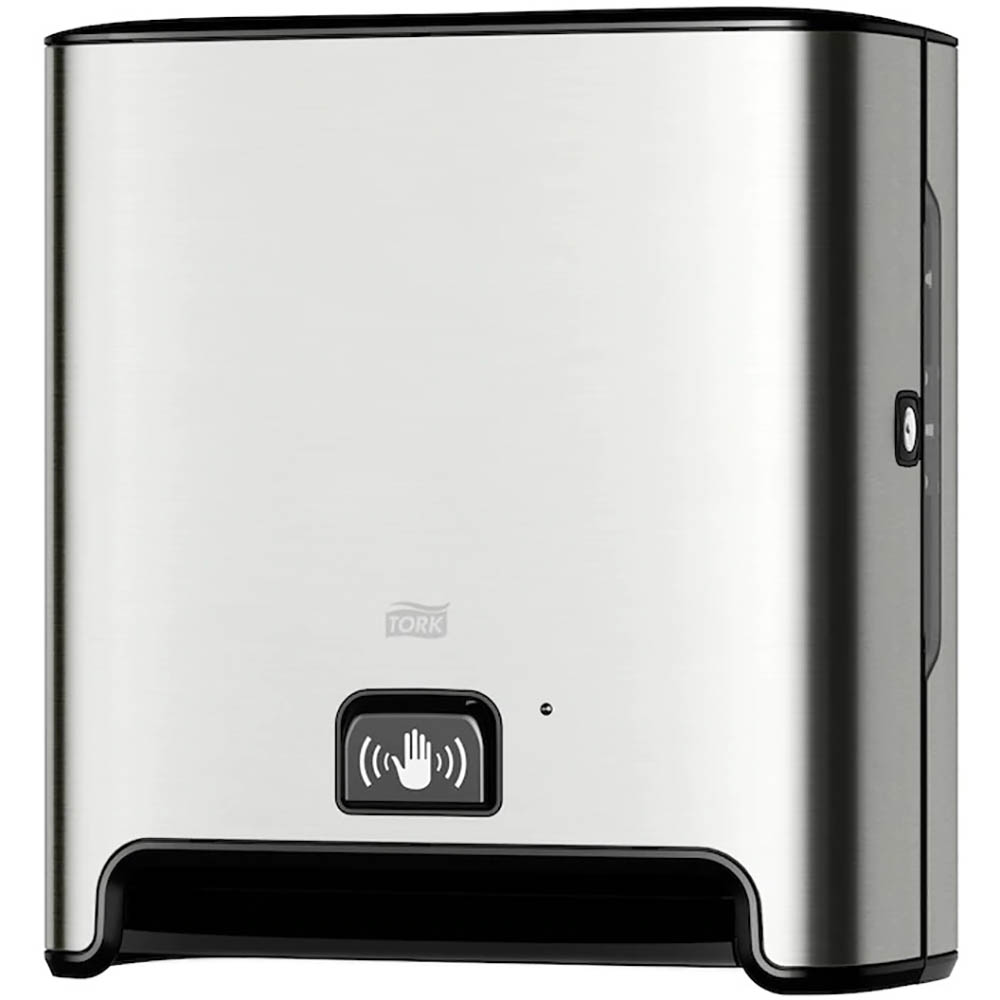 Image for TORK H1 MATIC HAND TOWEL DISPENSER SENSOR SILVER from MOE Office Products Depot Mackay & Whitsundays