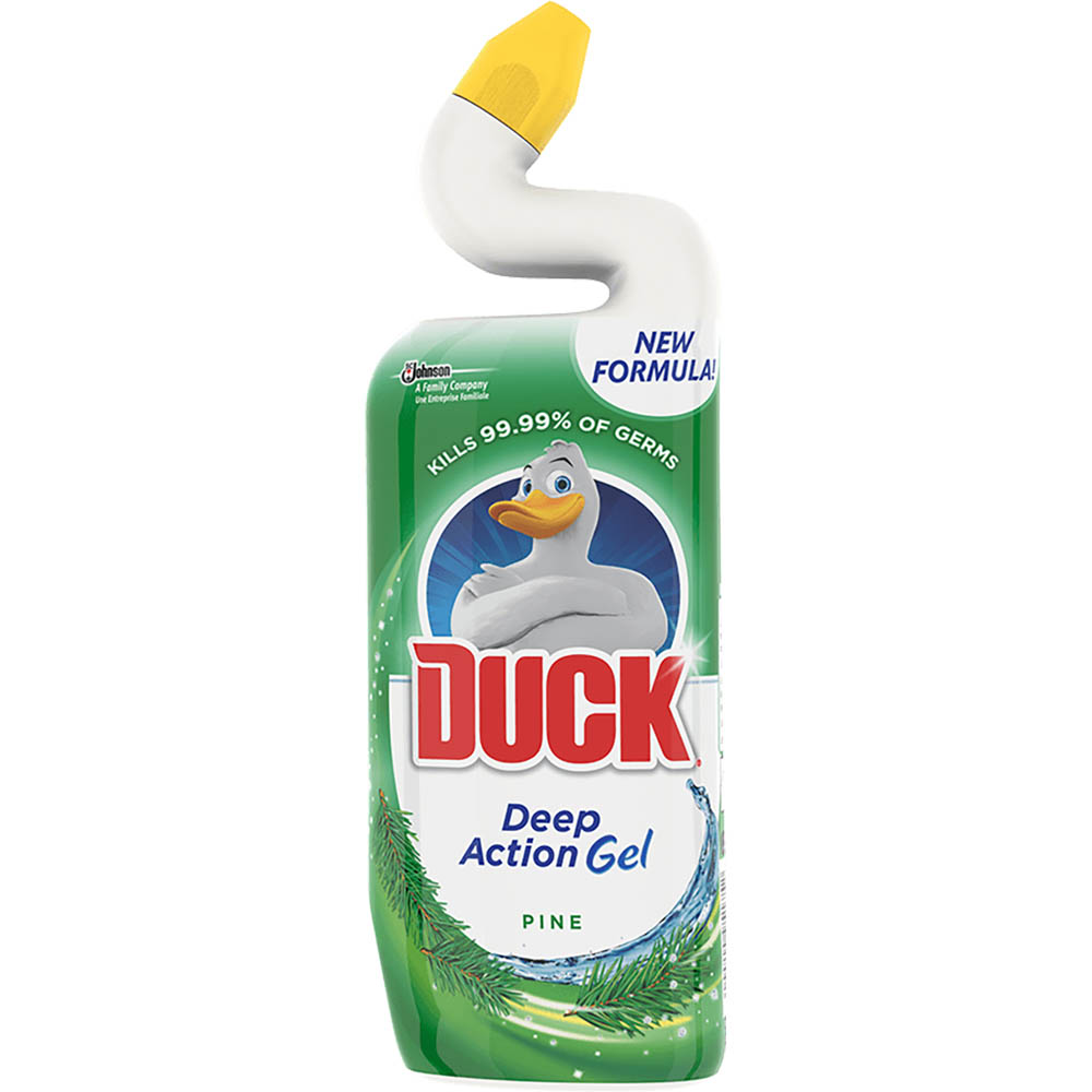 Image for DUCK DEEP ACTION TOILET CLEANER GEL PINE 750ML from Office Products Depot