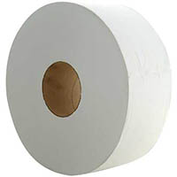 regal eco premium recycled jumbo toilet roll 1-ply 500m pack 8