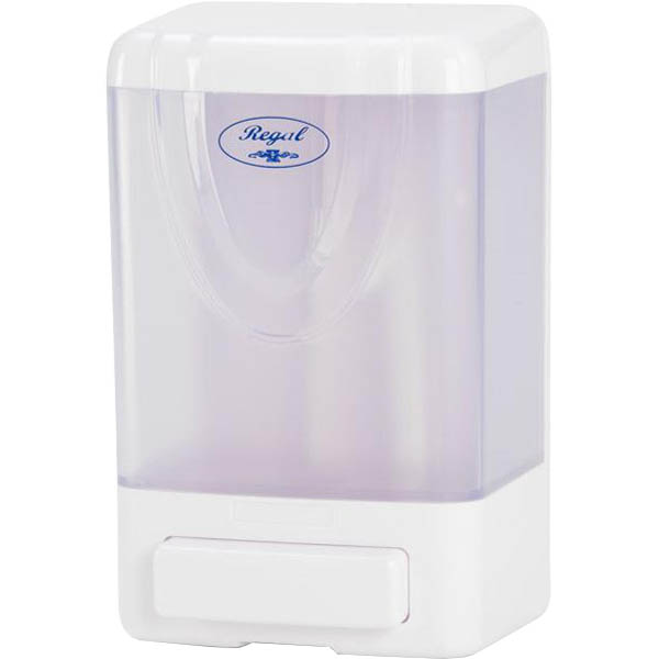Image for REGAL BULKSOAP DISPENSER 1 LITRE WHITE from MOE Office Products Depot Mackay & Whitsundays
