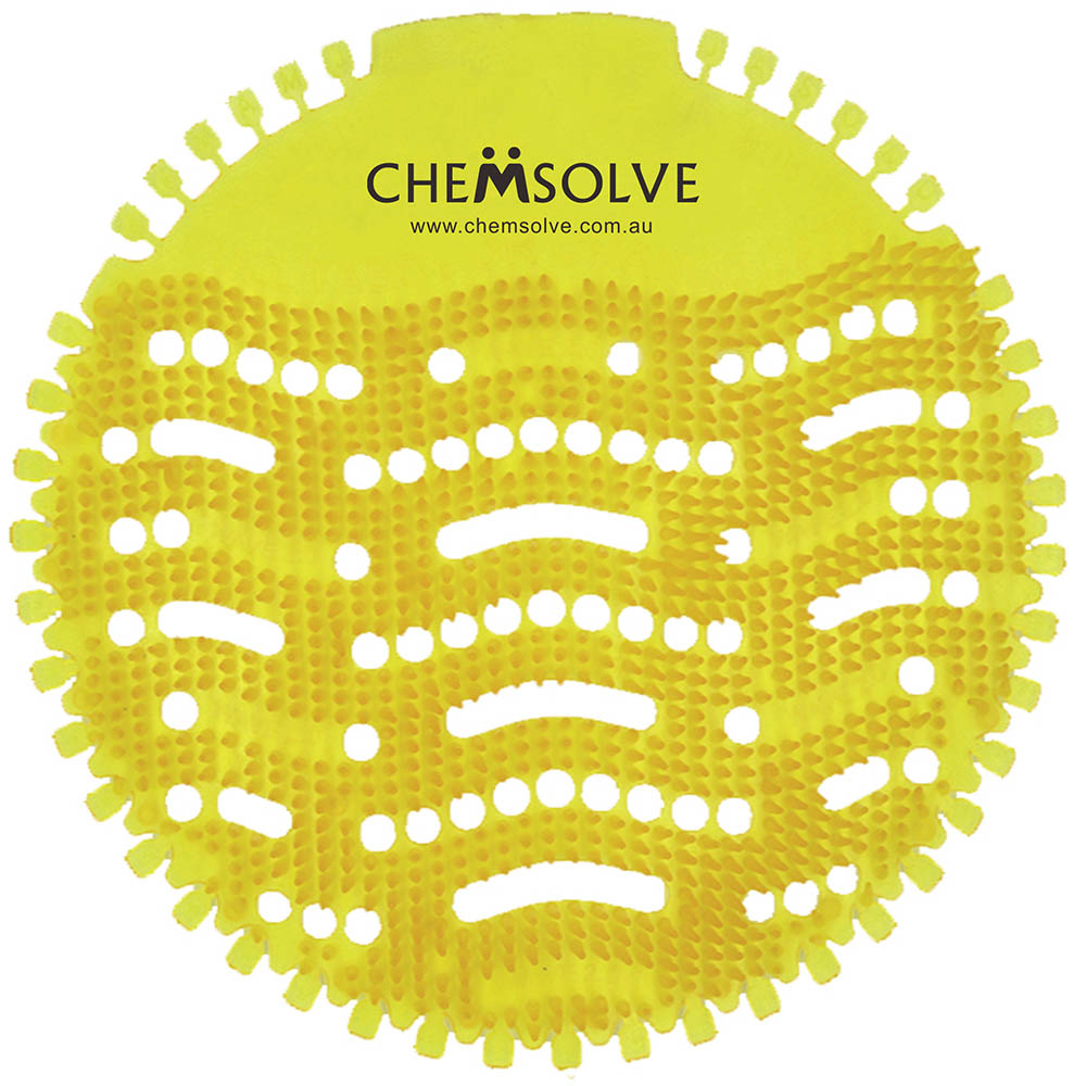 Image for CHEMSOLVE WAVE 2.0 URINAL SCREEN EACH LEMON from Ross Office Supplies Office Products Depot