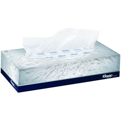 Image for KLEENEX FACIAL TISSUES 2-PLY WHITE PACK 100 from MOE Office Products Depot Mackay & Whitsundays