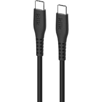 klik usb-c male to usb-c male usb 2.0 cable 2.5m black