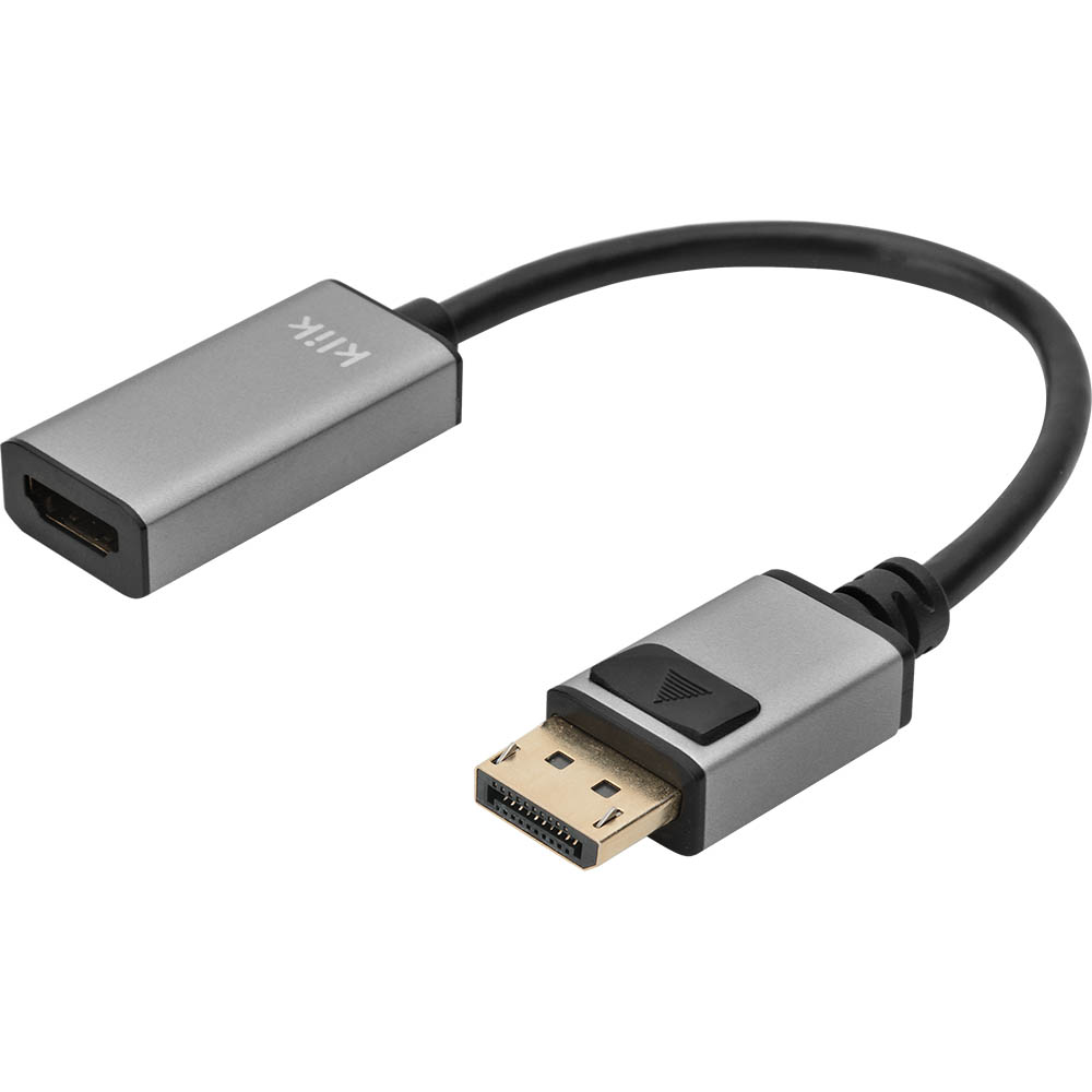 Image for KLIK DISPLAYPORT MALE TO HDMI 4K2K ADAPTER 200MM from MOE Office Products Depot Mackay & Whitsundays