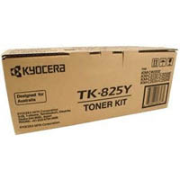 kyocera tk825y toner cartridge yellow