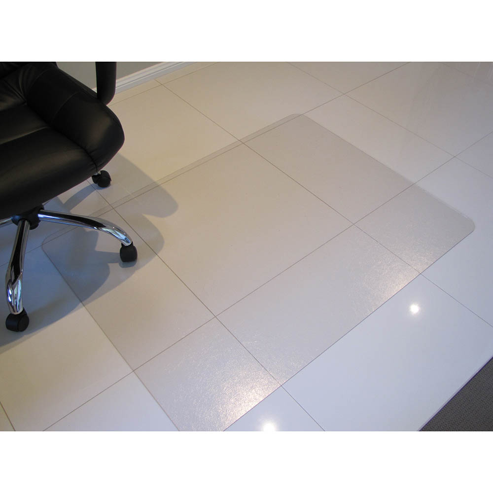 Image for ANCHORMAT CHAIRMAT PVC RECTANGLE HARDFLOOR 1160 X 1510MM CLEAR from Margaret River Office Products Depot