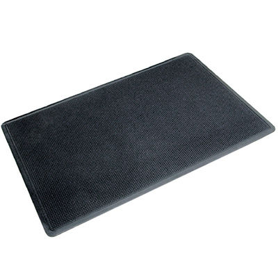 Image for MATTEK RUBBER MAT 610 X 810MM BLACK from OFFICEPLANET OFFICE PRODUCTS DEPOT
